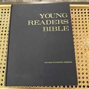 Vtg 1965 Young Readers Bible, Revised Standard Version, Hardcover, Illustrated